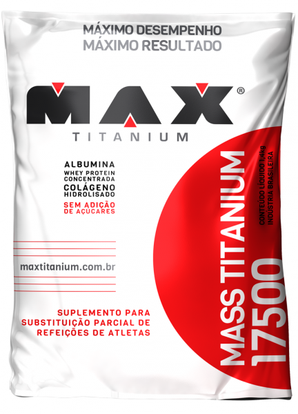 MASS TITANIUM 17500 3KG R$79.90